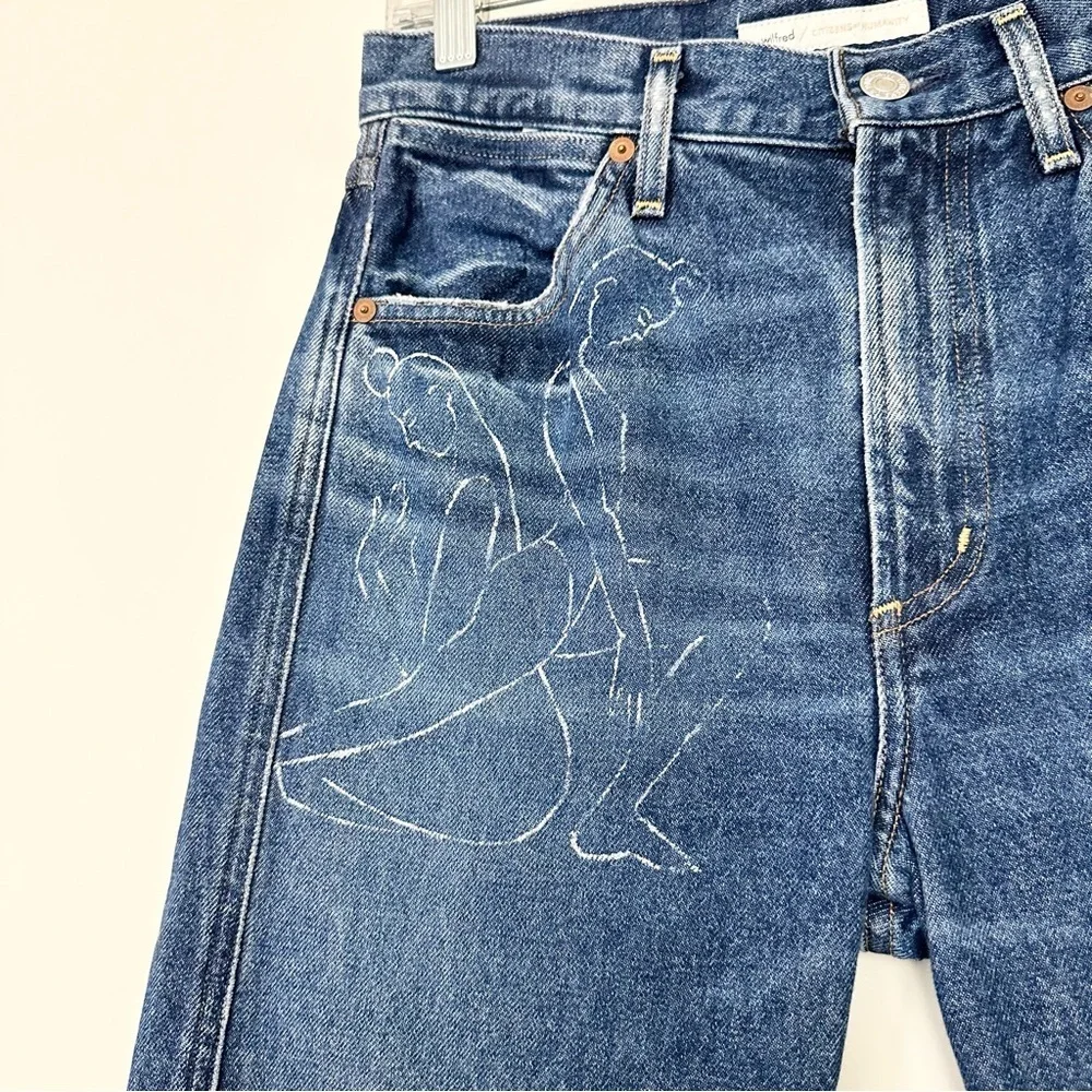 Wilfred x Citizens of Humanity Liv Straight Crop Jeans